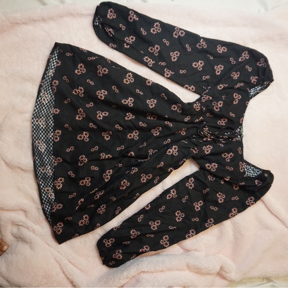 Long sleeves mini dress - Picture 2 of 6